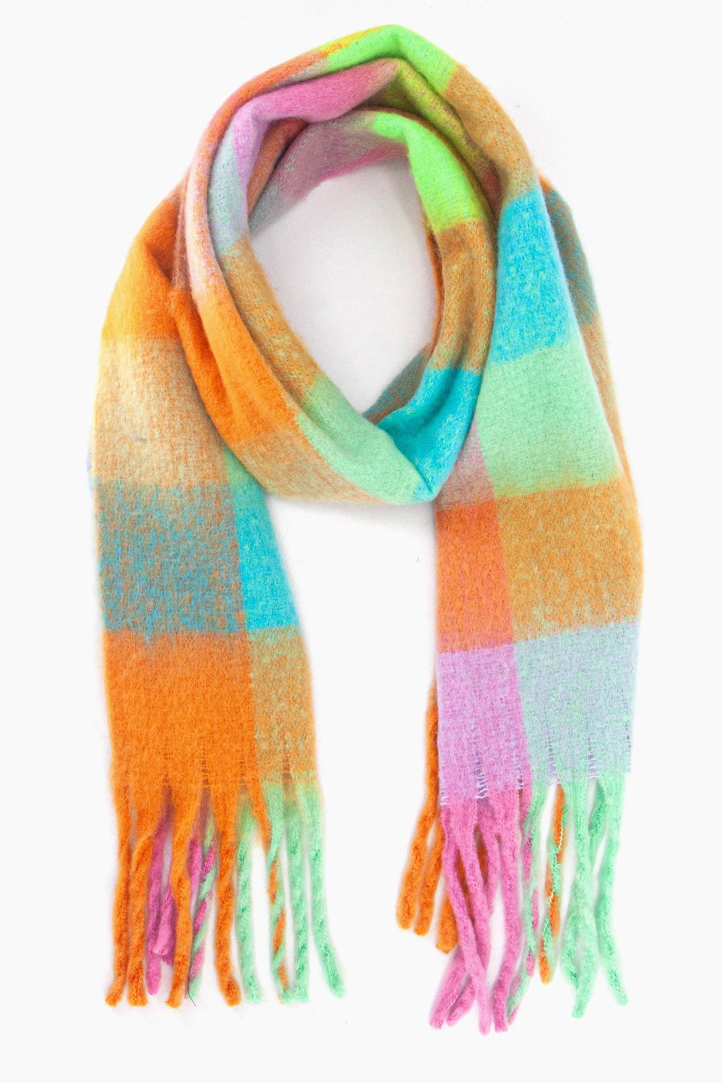 Multicolour Warm Scarf