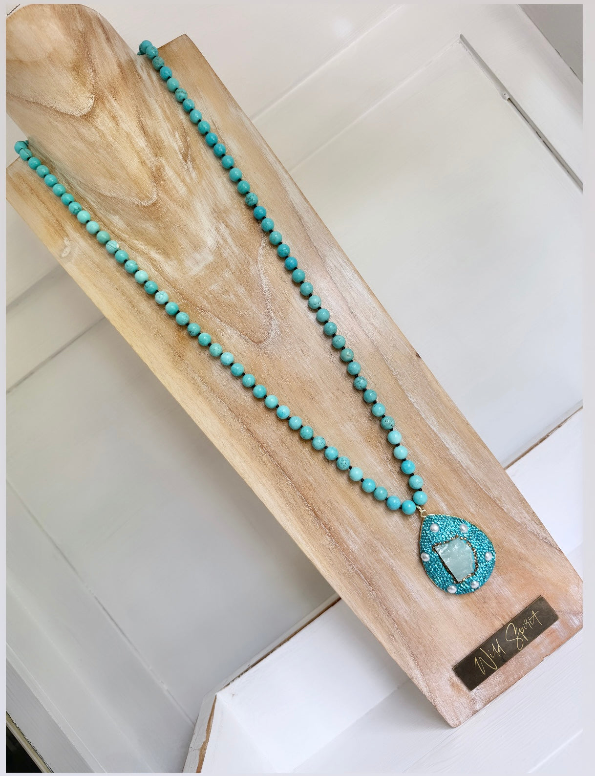 Blue 'Adora' Necklace