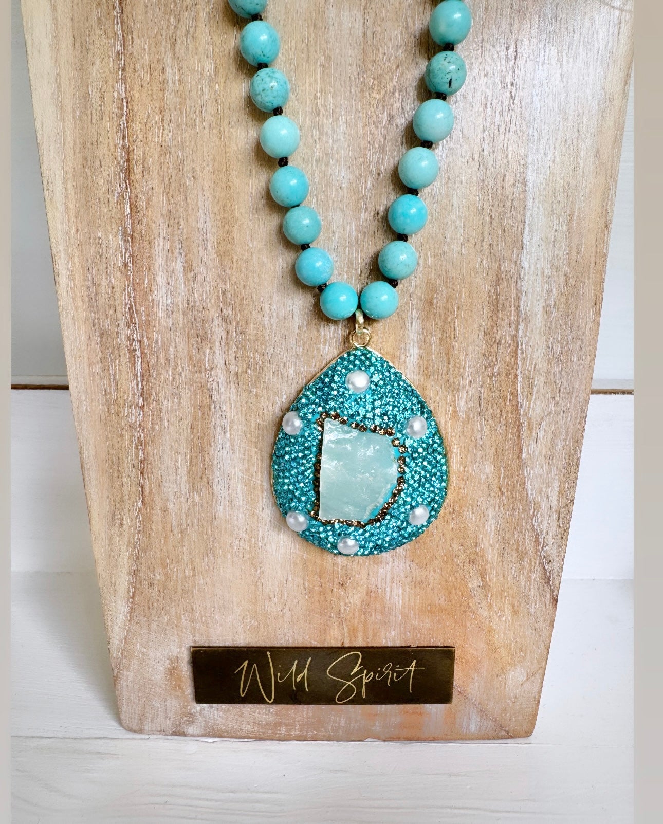 Blue 'Adora' Necklace