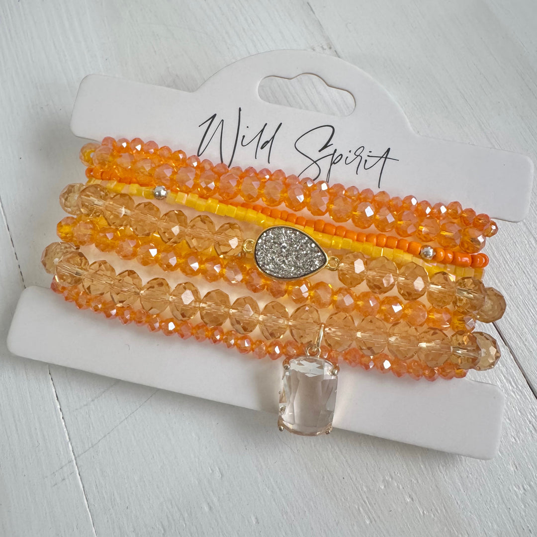 The Orangina Bracelet Stack