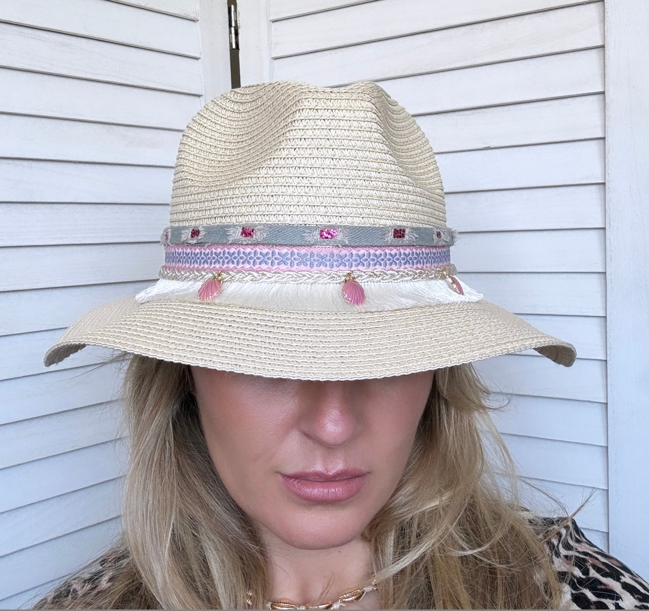 Pink Shell Hat