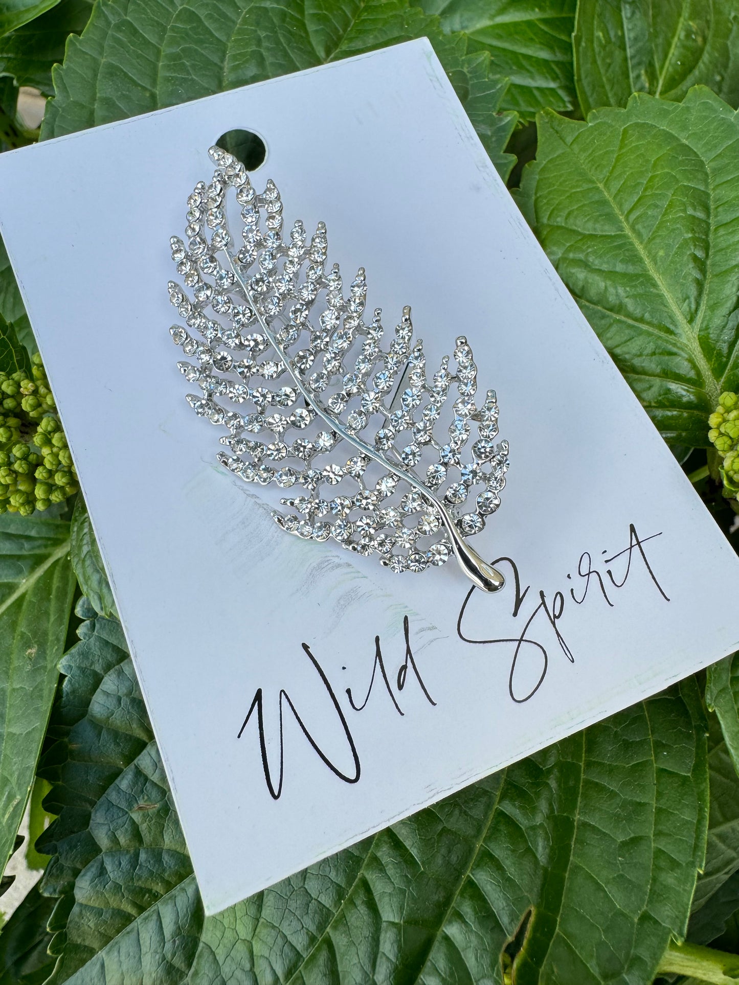 Feather Brooch