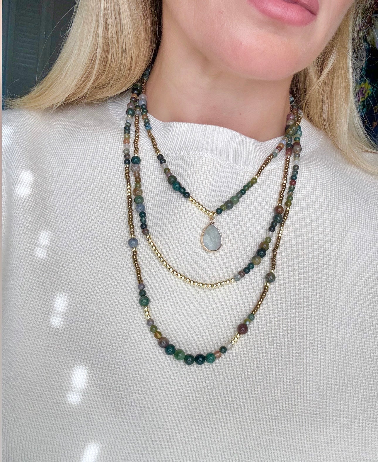 Forest Layered Necklace