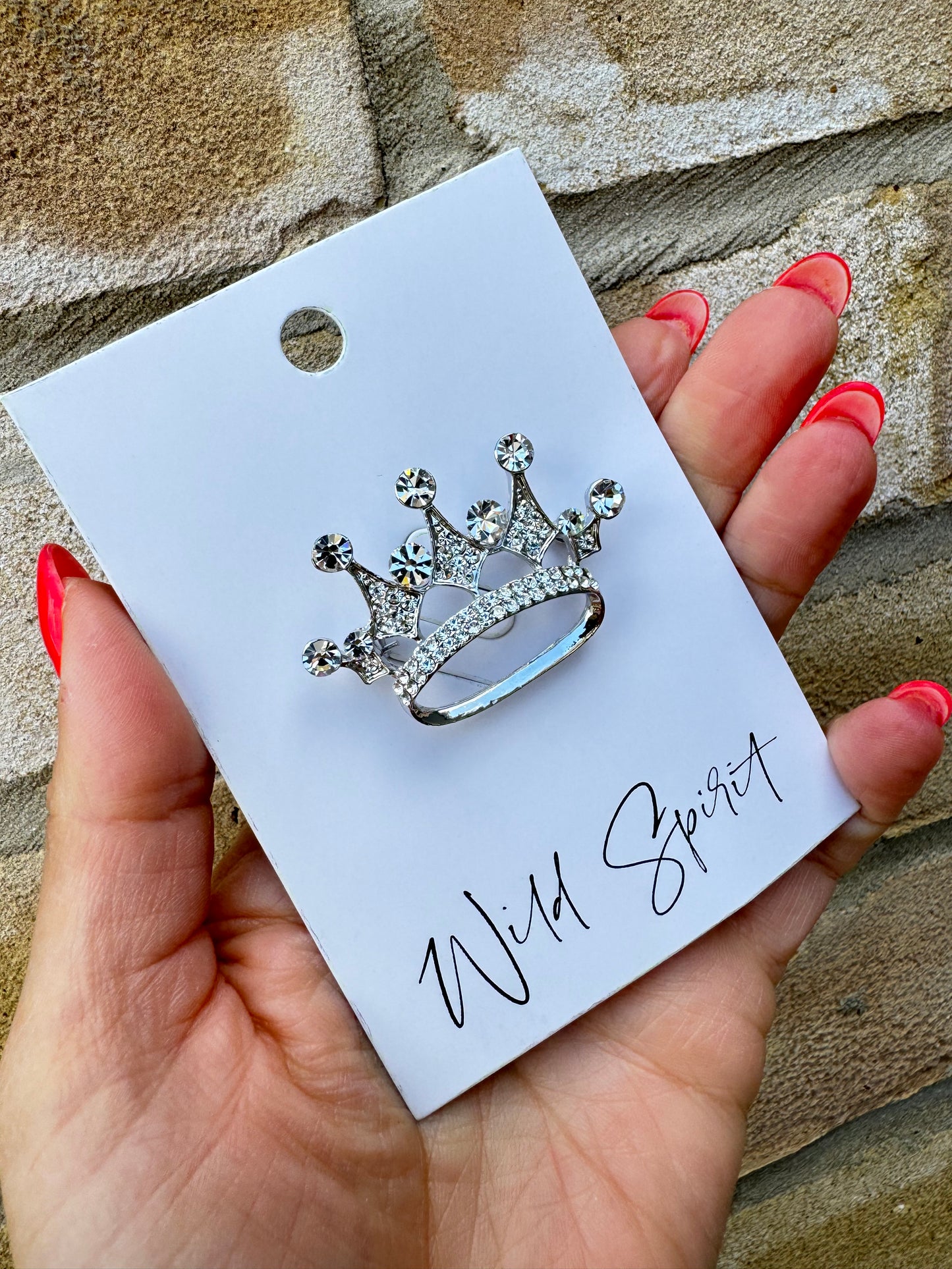 Crown Brooch