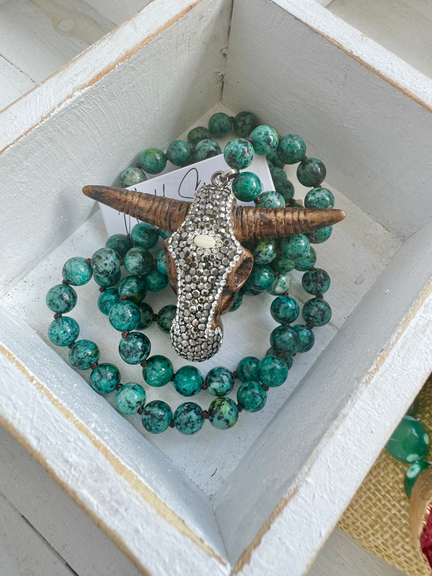 Green ‘Buffy’ Necklace