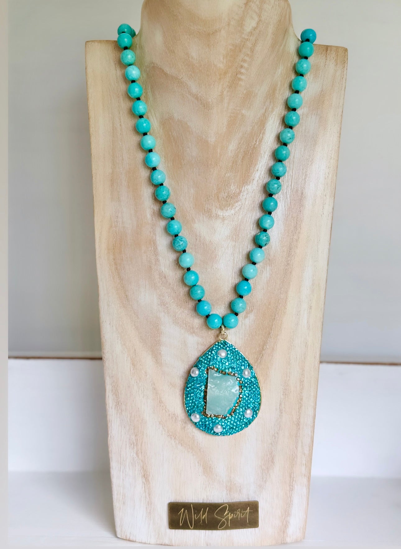 Blue 'Adora' Necklace