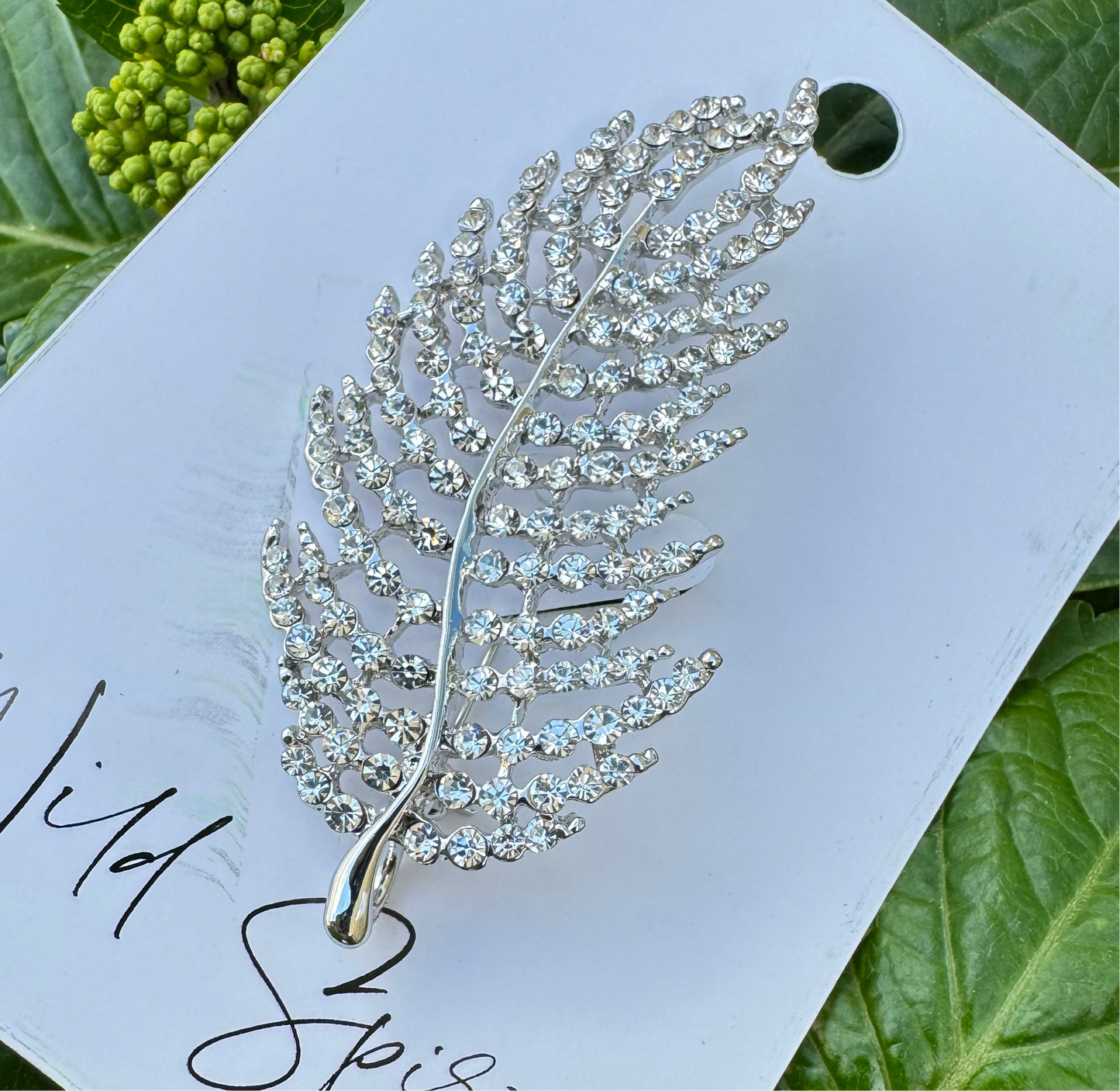Feather Brooch
