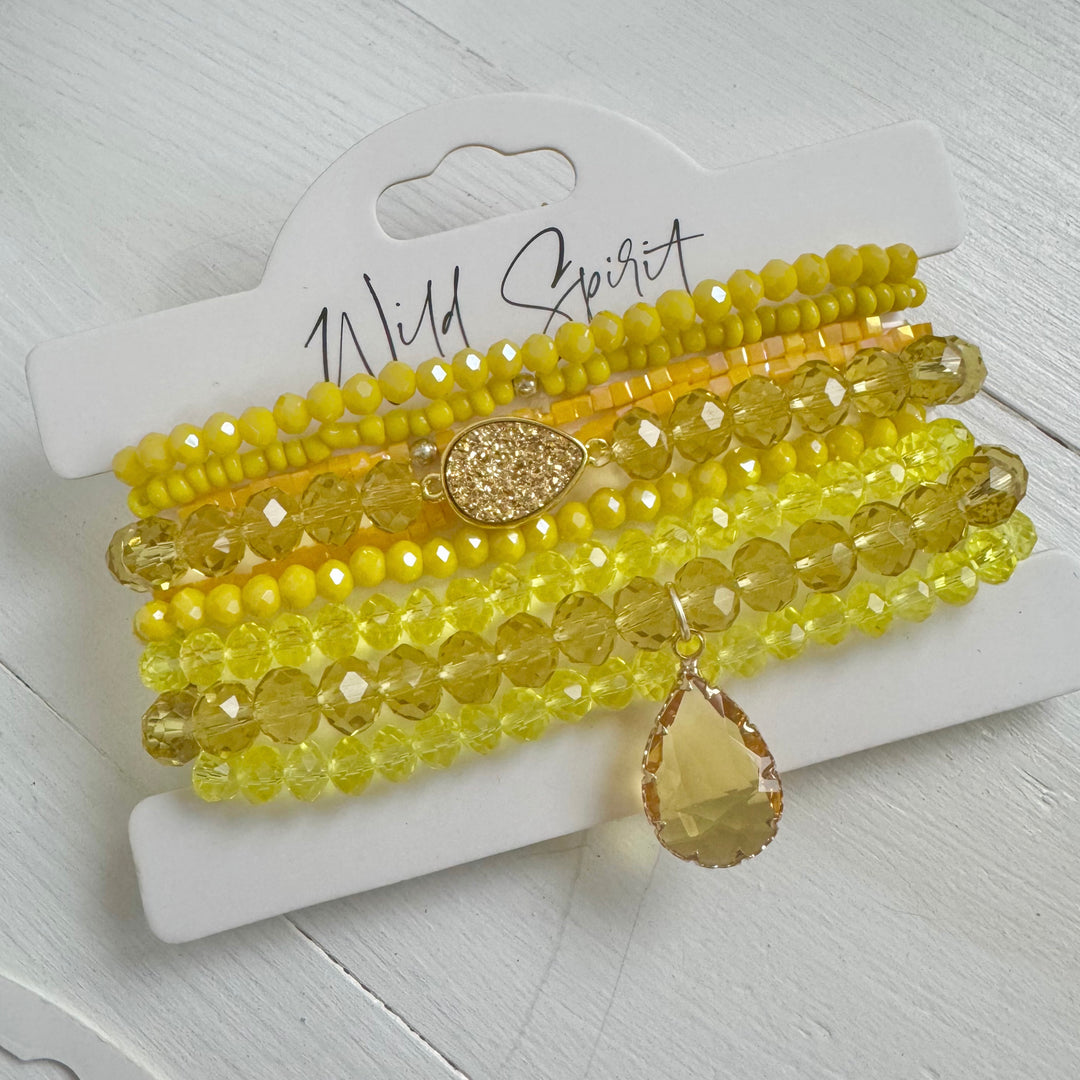 The Lemon Bracelet Stack