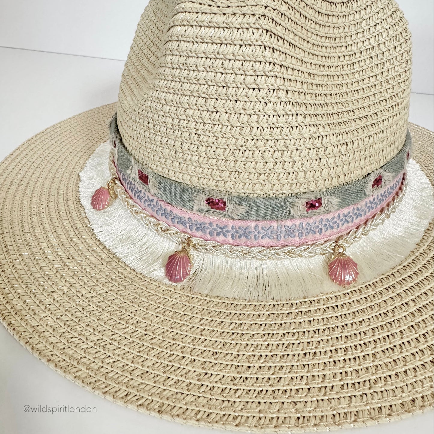 Pink Shell Hat
