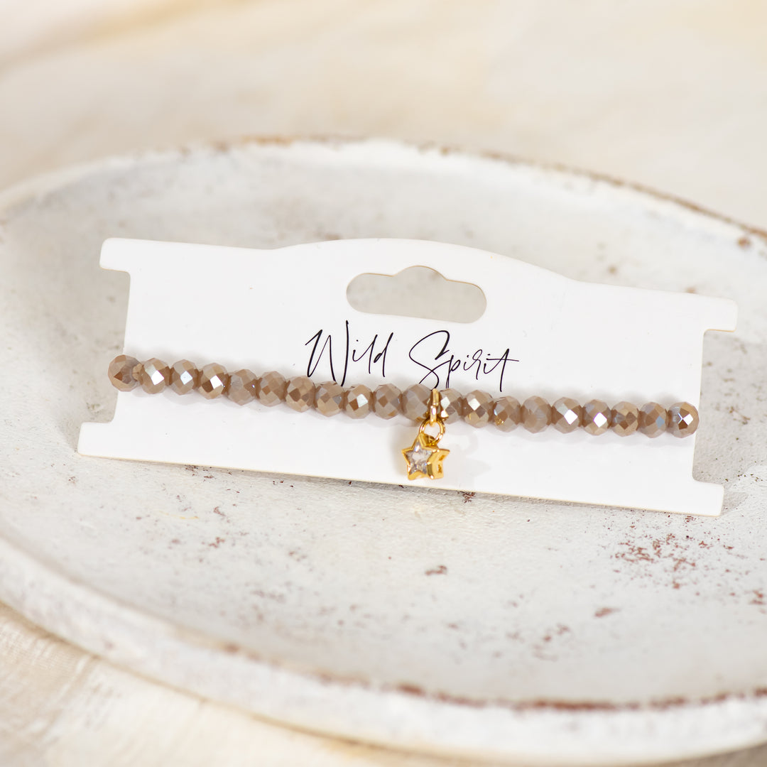 The Grey Star Twilight Charm Bracelet