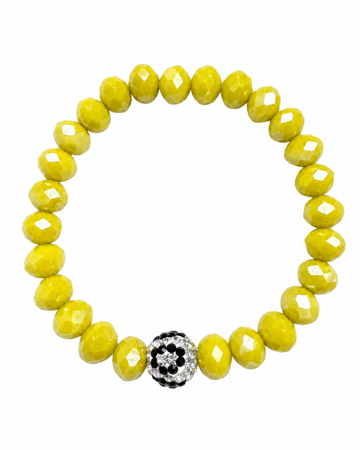 Yellow Bella Leo Ball Bracelet