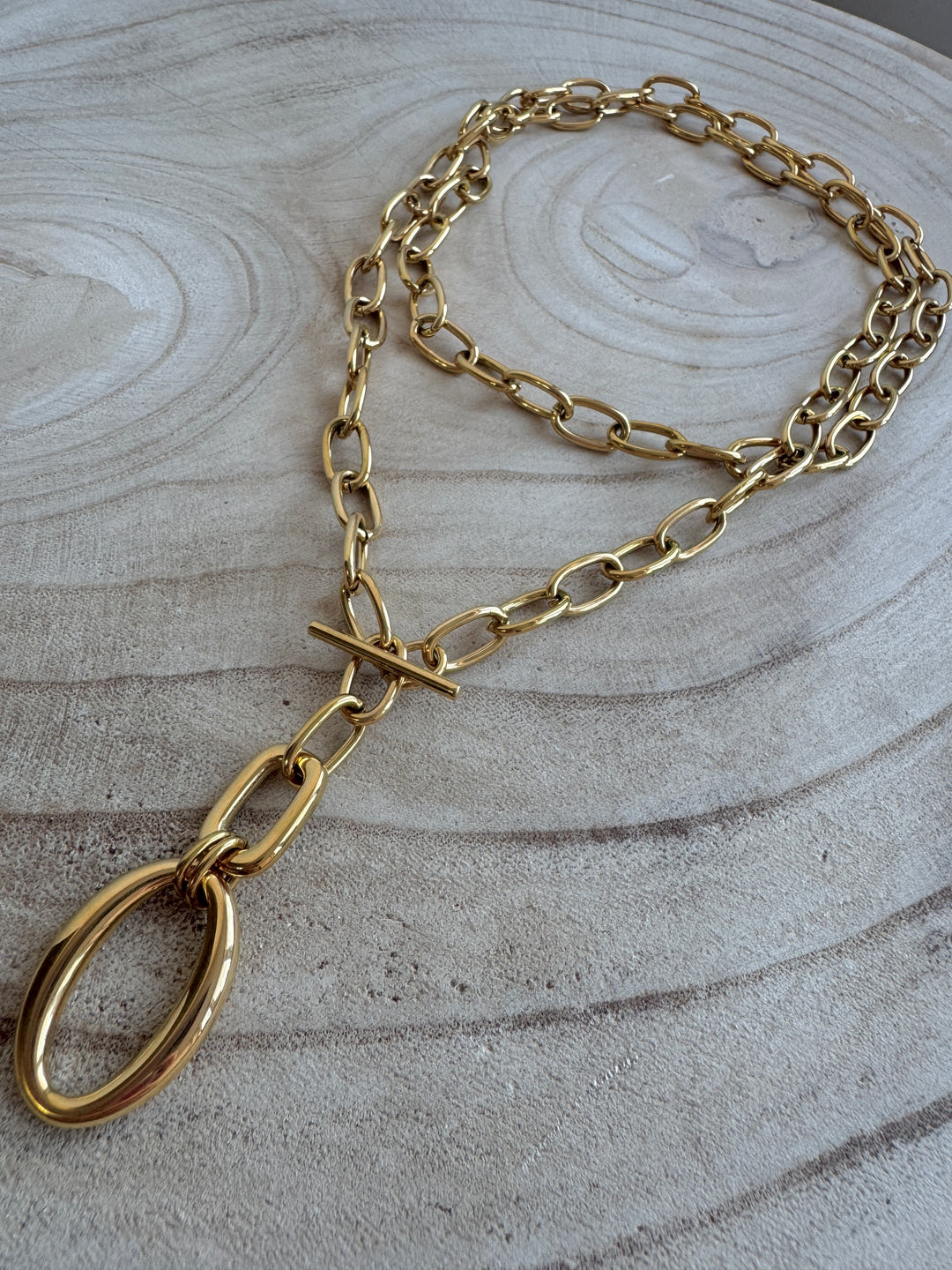 The Caprice Chunky Gold Necklace