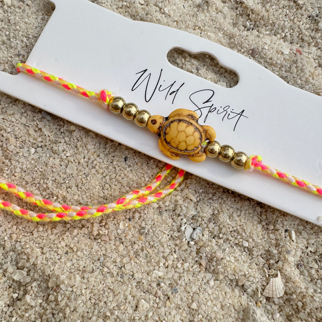 Turtle Bracelet or Anklet