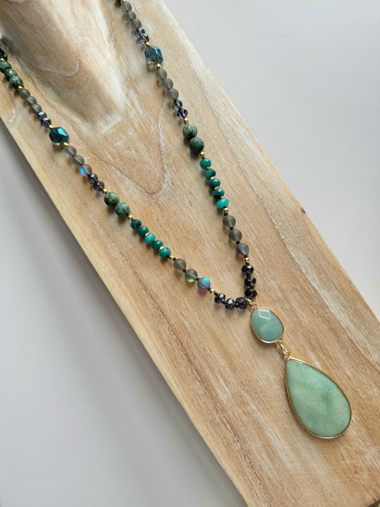 Green Mix Amaris Necklace