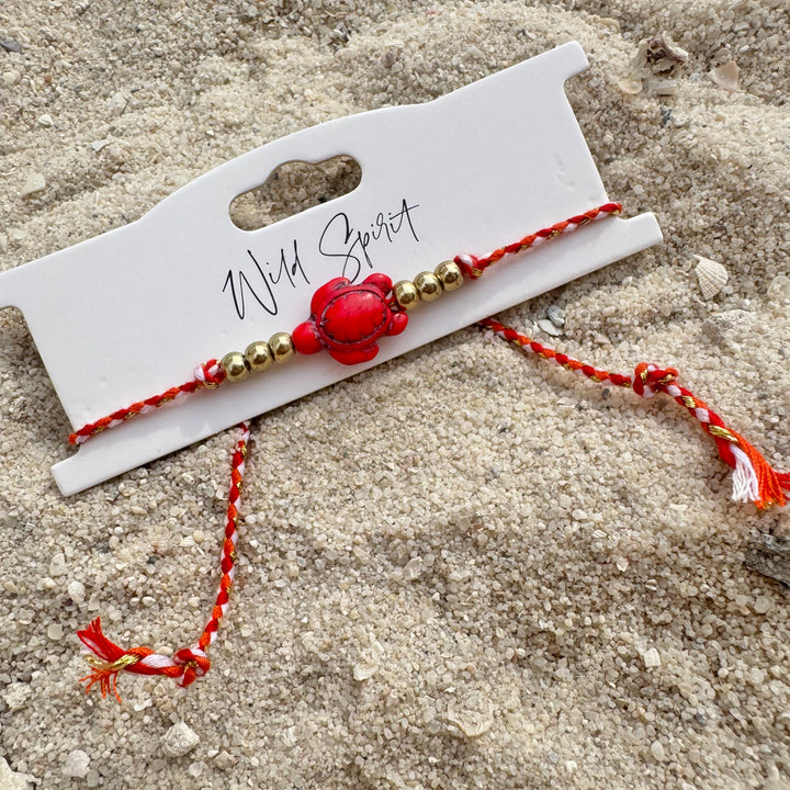 Turtle Bracelet or Anklet