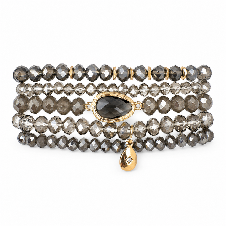 Grey Twilight Bracelet Stack