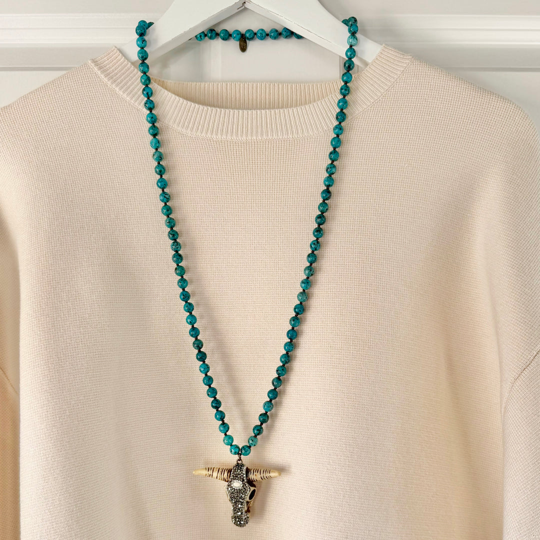 The Teal Buffy Necklace