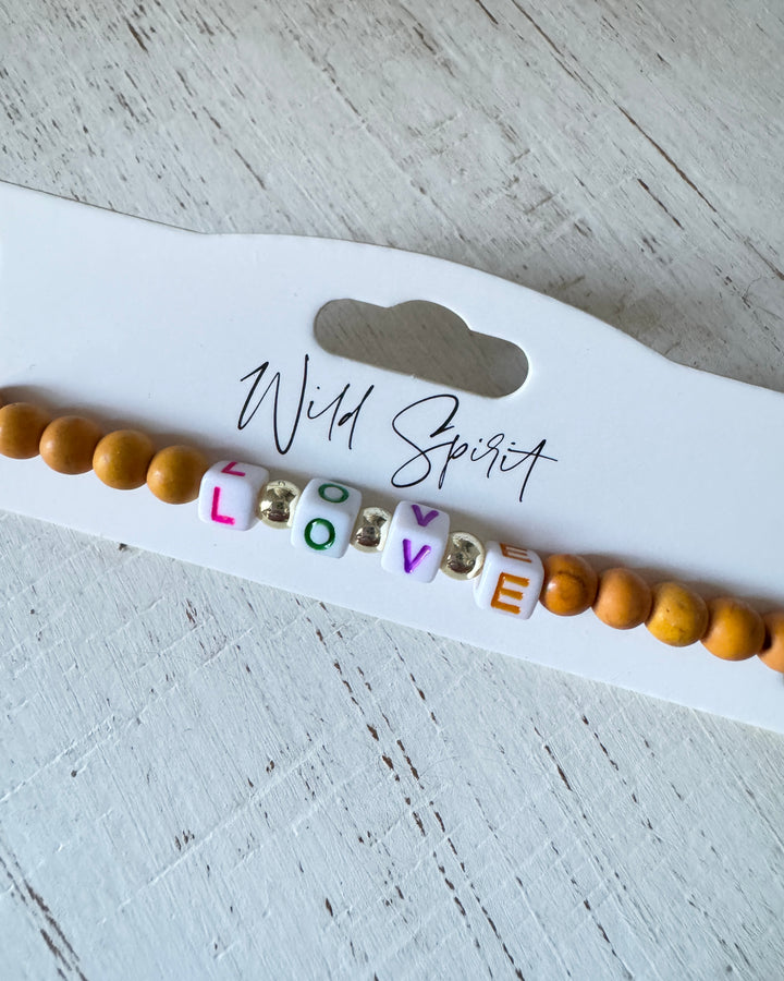 The Love Beaded Bracelet