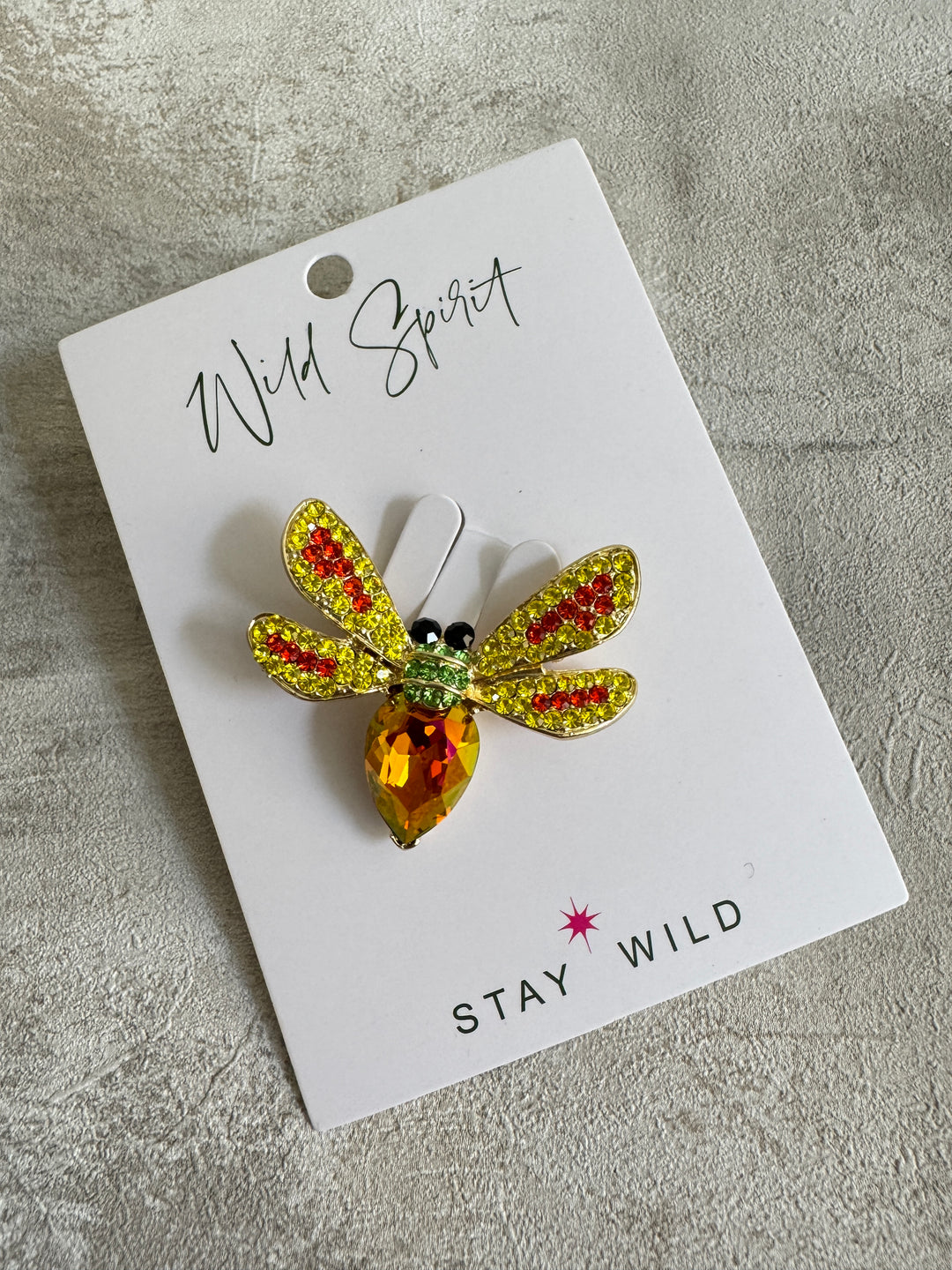 Bright Bee Brooch