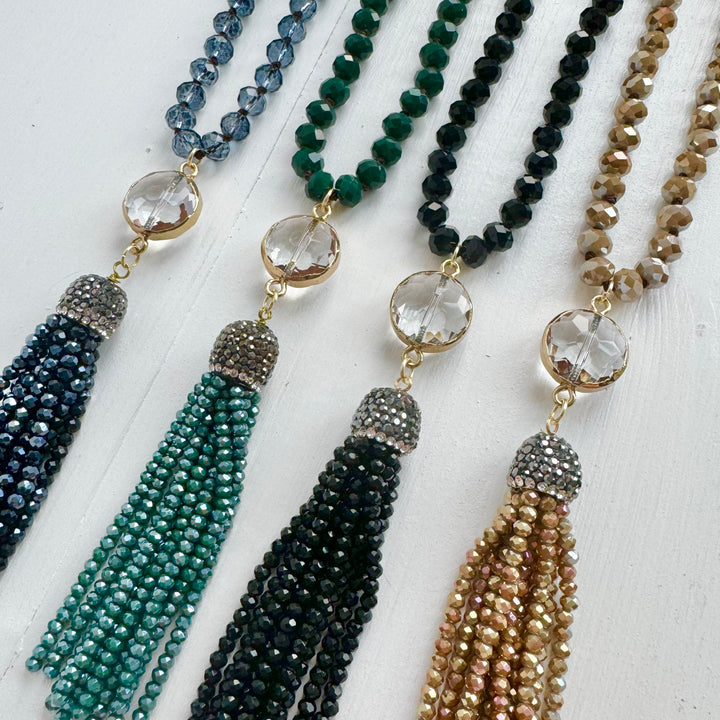 The Goldie Tassel Necklace