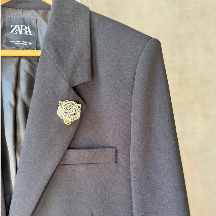 The Tiger Head Brooch