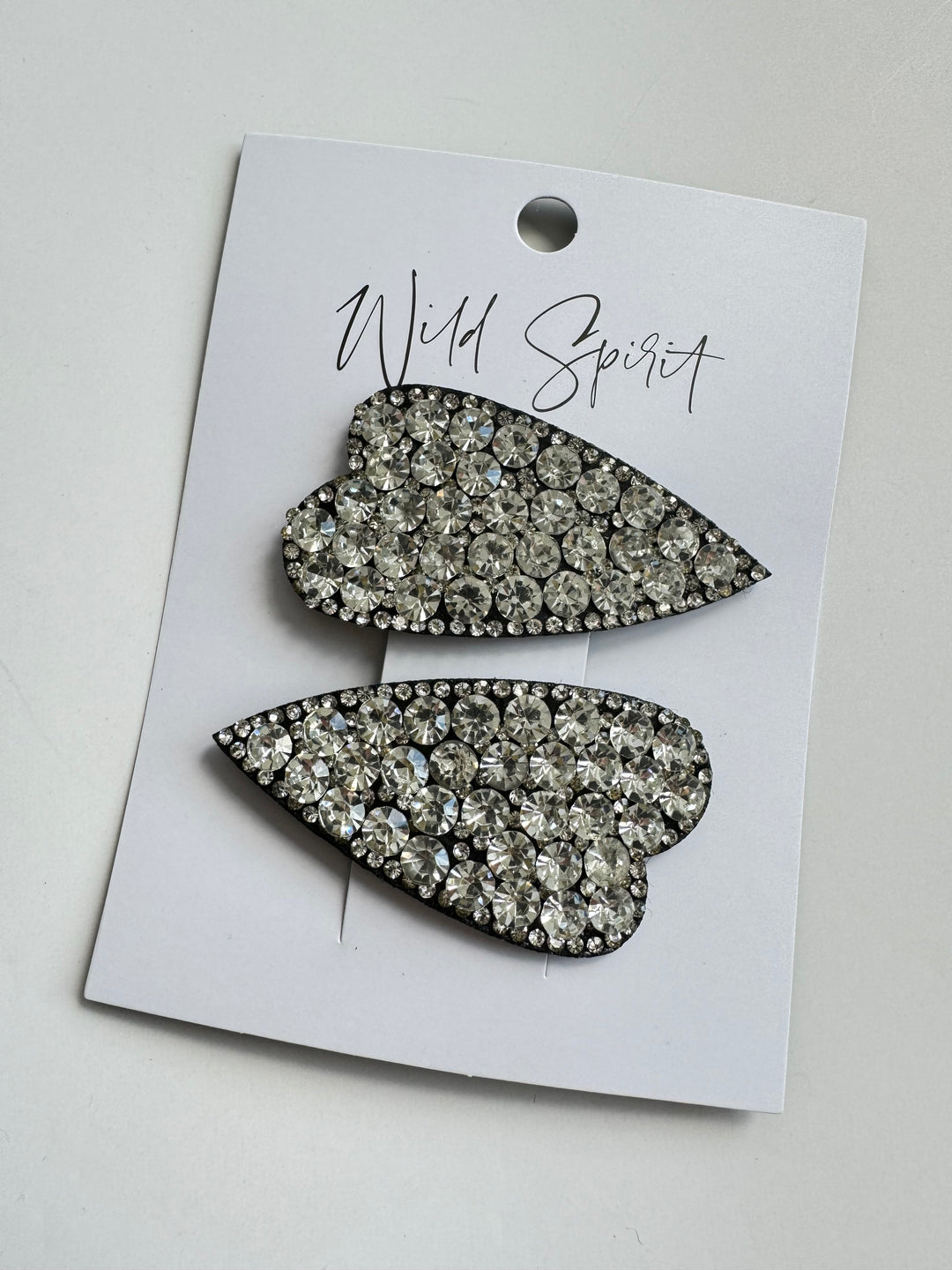 Heart Sparkle Hair Slides