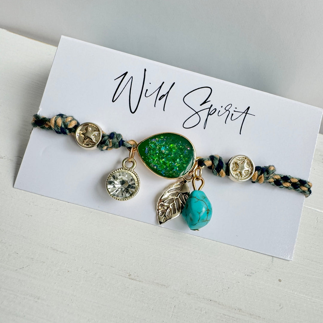 Green Koko Bracelet/ Anklet