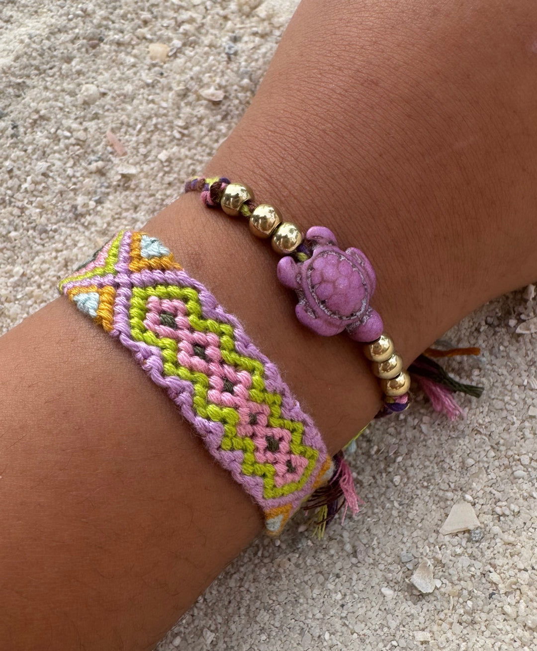 Turtle Bracelet or Anklet