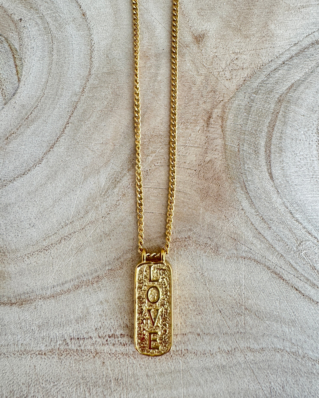 The LOVE Letter Necklace