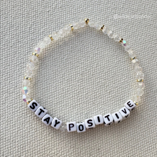 ‘Stay Positive’ Empowerment Bracelet