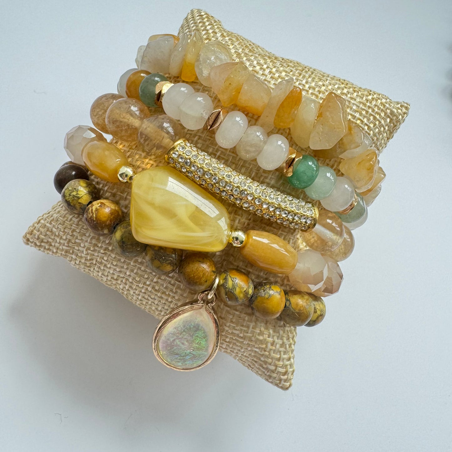 Honey Set of 5 Bracelets