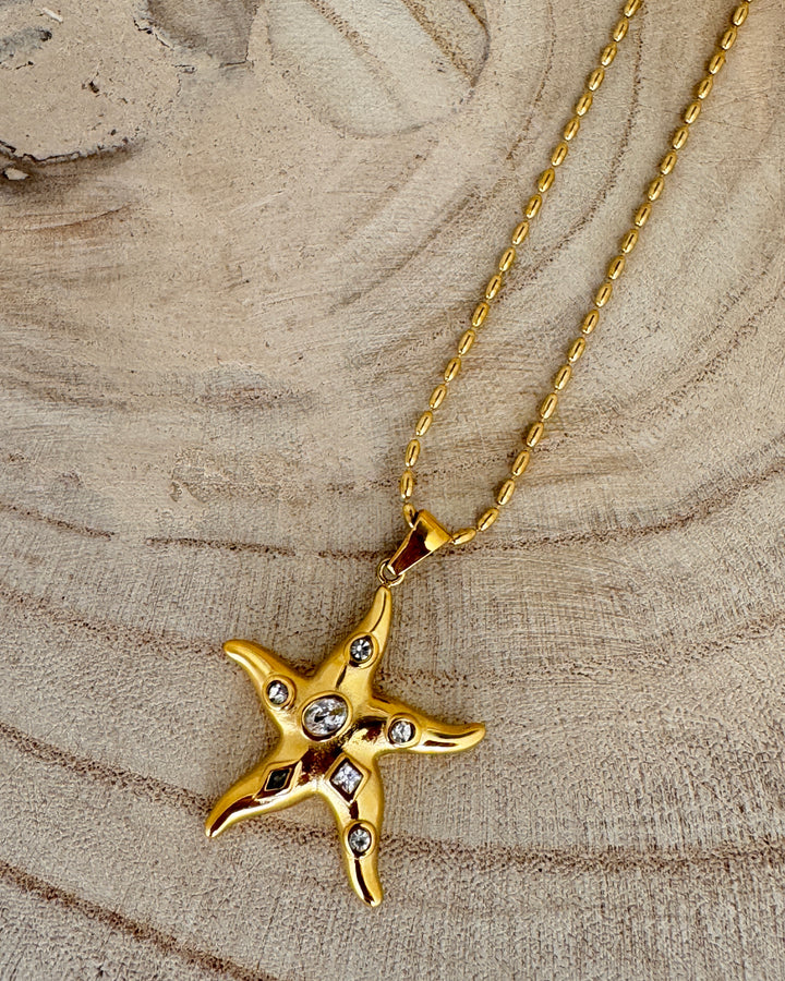 The Starfish Bling Necklace
