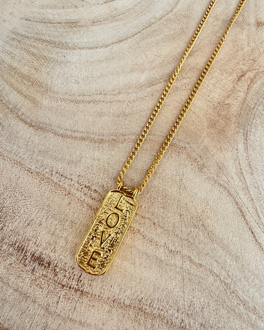 The LOVE Letter Necklace