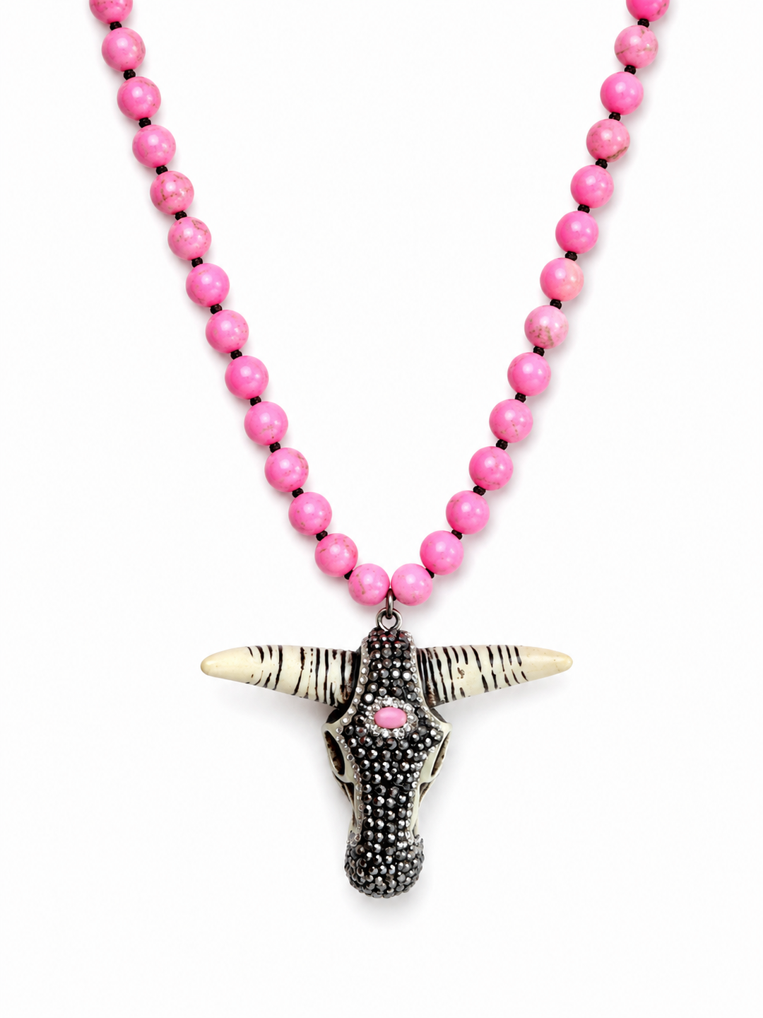 Pink Buffy Necklace
