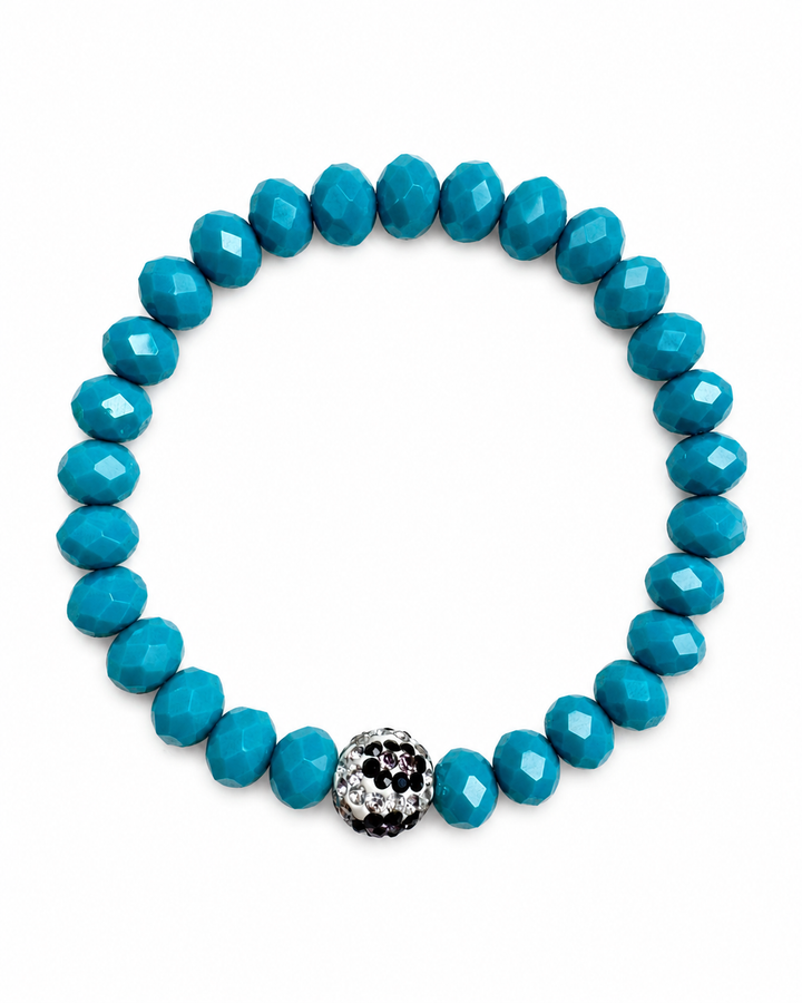 Blue Bella Leo Ball Bracelet