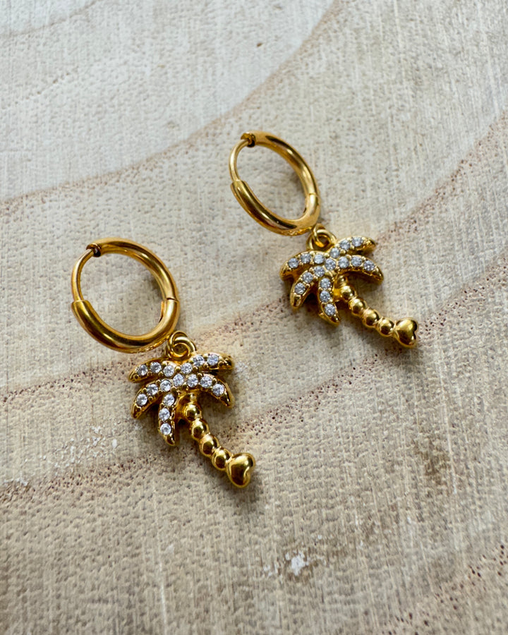 Palm Tree Earrings