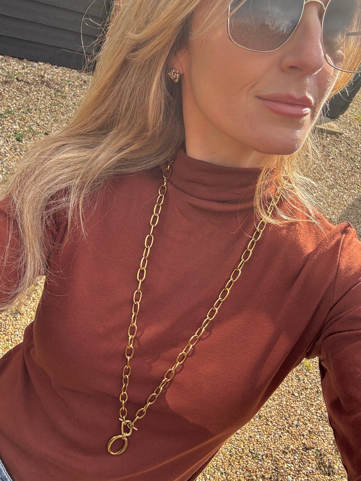 The Caprice Chunky Gold Necklace