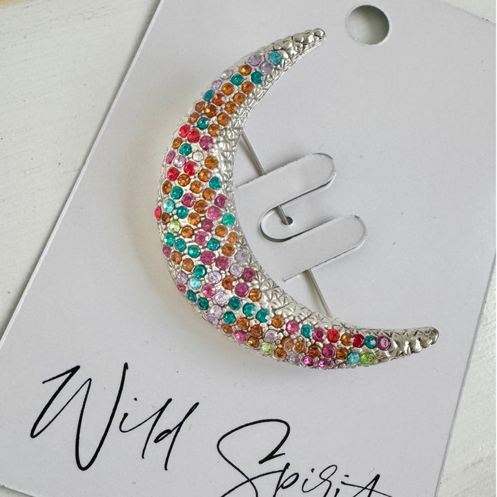 The Crescent Moon Brooch