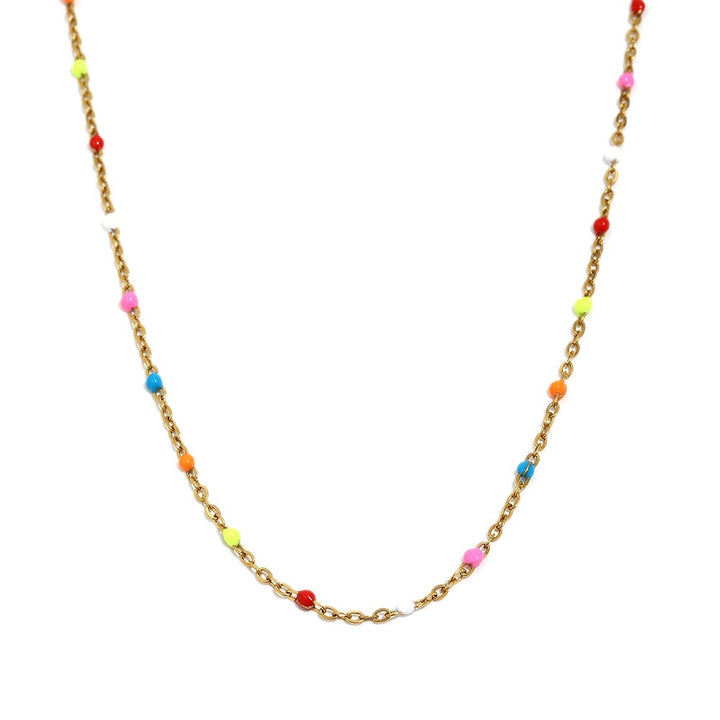 Tiki Gold Plated Waterproof Necklace