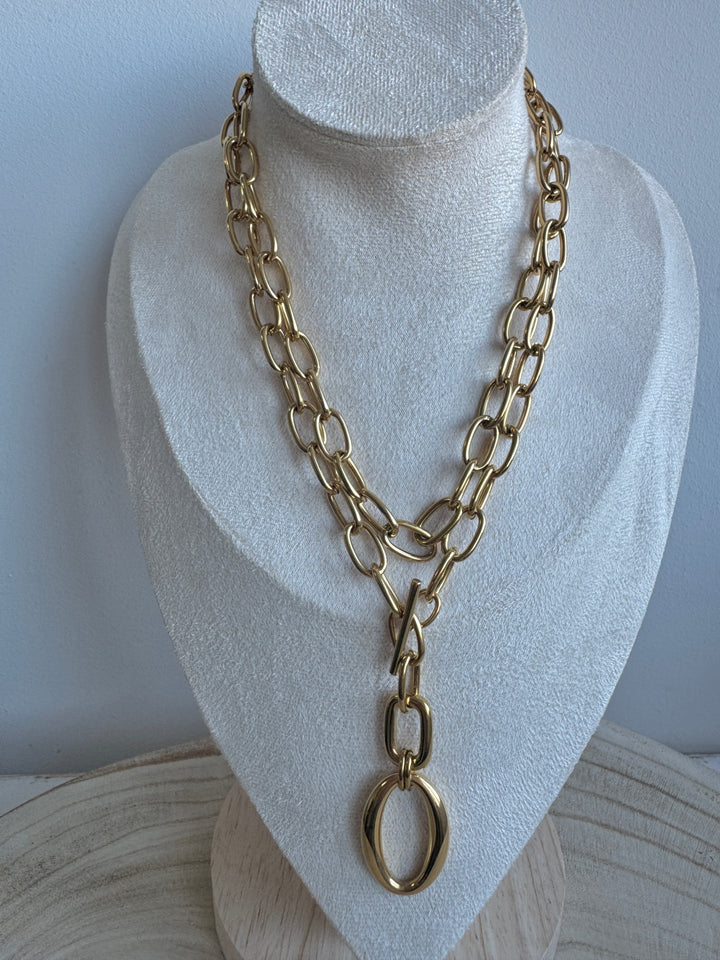 The Caprice Chunky Gold Necklace