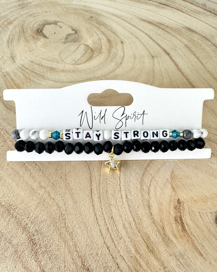 The Stay Strong Bracelet Gift Set