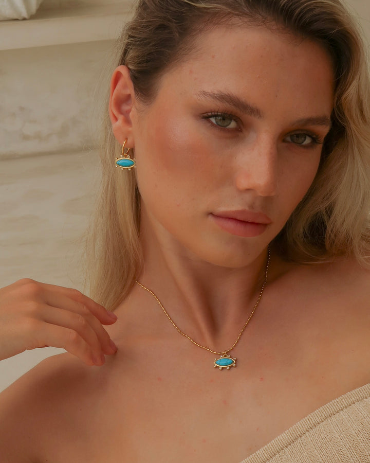 Aluna Turquoise Earrings