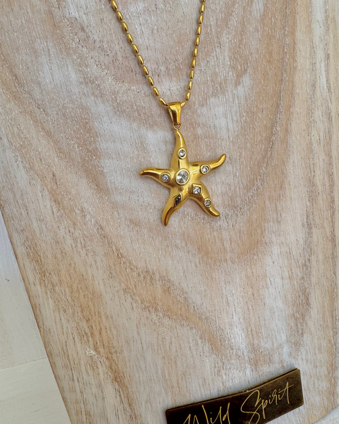 The Starfish Bling Necklace