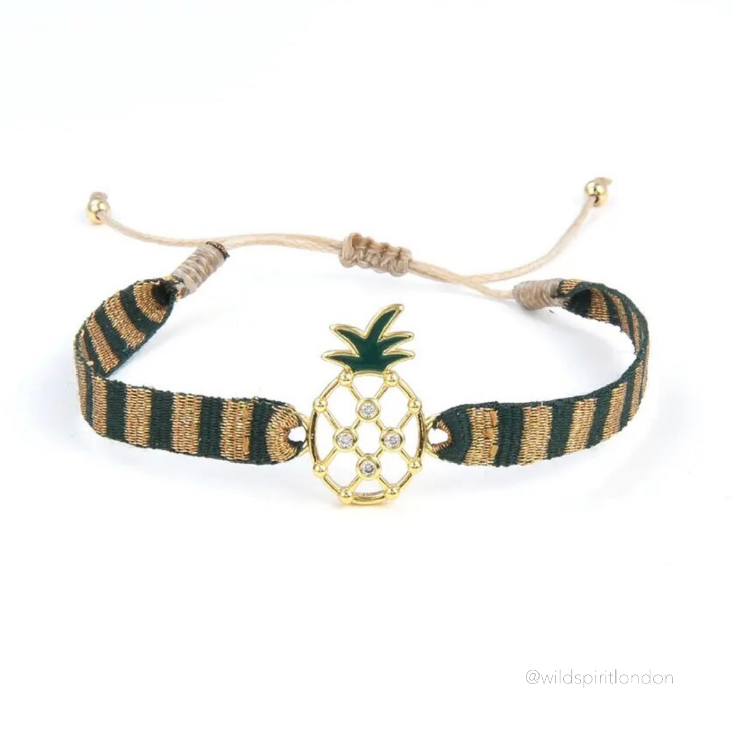 Pineapple Friendship Bracelet