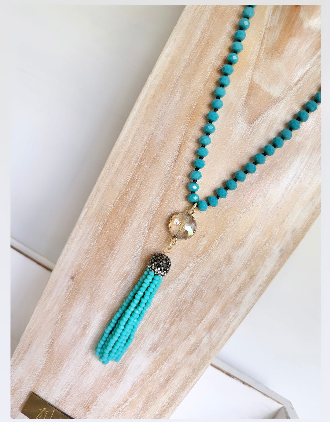 The Blue Tassel Necklace