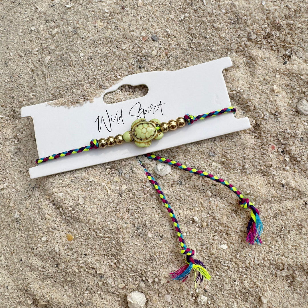 Turtle Bracelet or Anklet