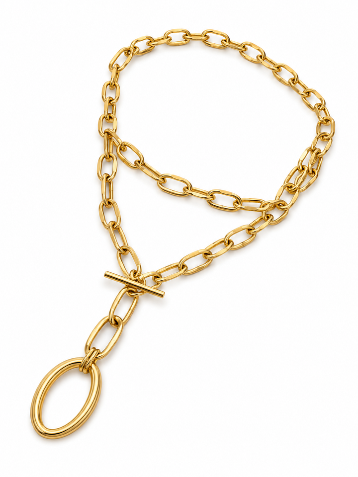 Caprice Chunky Gold Necklace