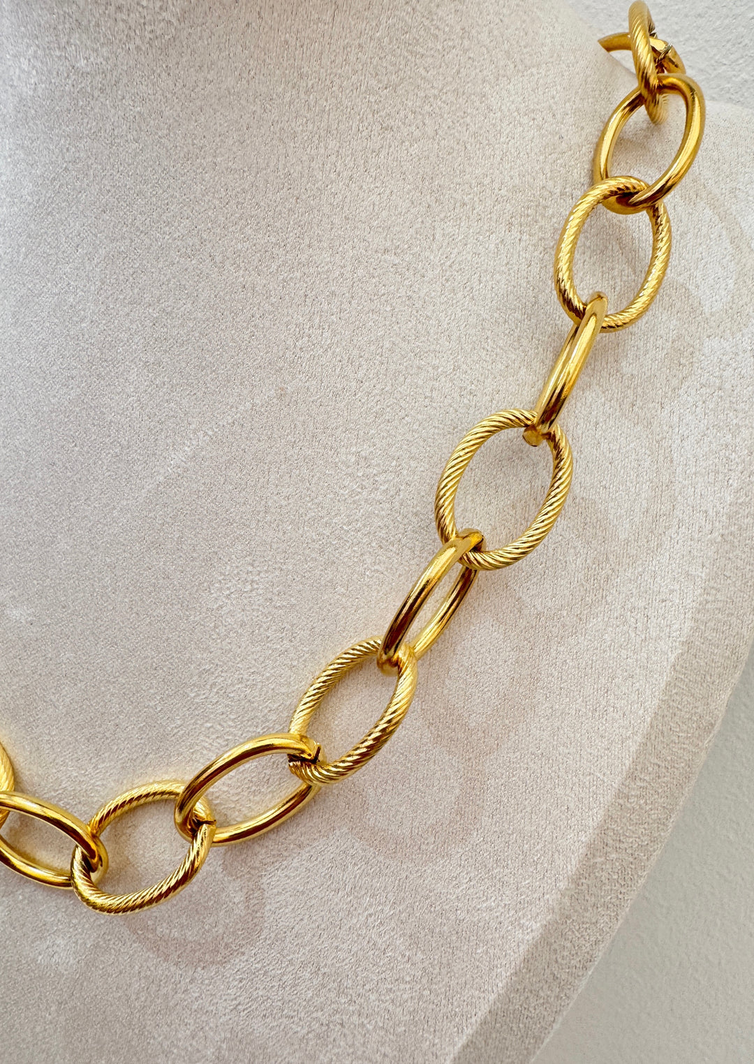 The Urban Links Chunky Gold Necklace