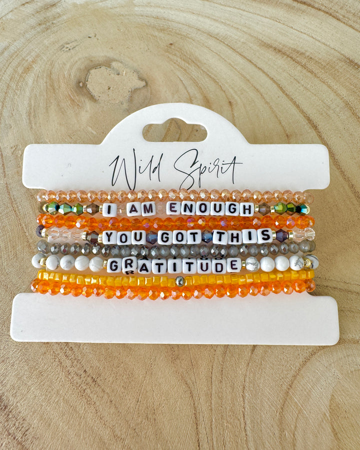 The Positive Affirmation Bracelet Gift Set