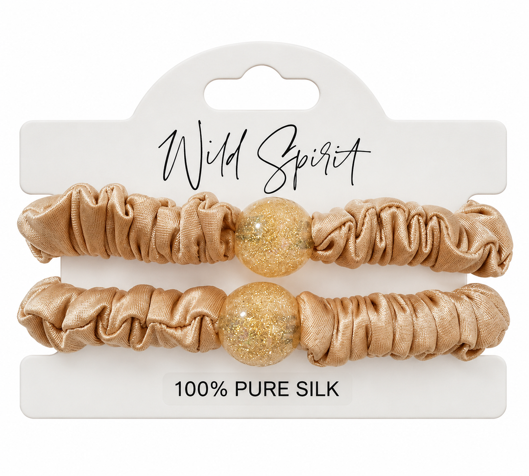 a group of hair ties in a package